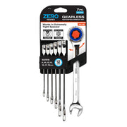 Zero Degree Metric Ultra-precise Gearless Ratchet Wrench Set (7-piece)