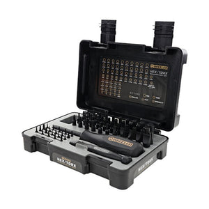 Wheeler Gunsmithing Hex/torx/phillip/flat Screwdriver Bit Set (65 Piece)