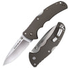 Cold Steel Code 4 Spear Point Folding Knife 3-1/2" S35vn Satin Plain Blade Aluminum Handles