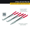 Titan 3 Piece 16" Long Nose Pliers Set