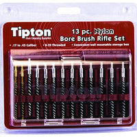 Tipton 13 Piece Nylon Bristle Rifle Bore Brush Set