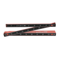 Wiha Composite 2 Meter Folding Ruler - Metric/inch