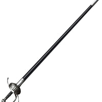 Cold Steel Cup Hilt Rapier Ribbed Shell Swept