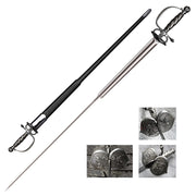 Cold Steel Colichemarde Sword 32-3/8" Carbon Steel Blade