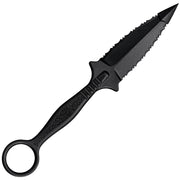 Cold Steel Fgx Ring Dagger 3.5" Serrated Fixed Blade Knife