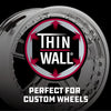 Powerbuilt 7/8" Thin Wall Color Lug Nut Socket - 1/2" Drive