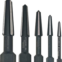 Knipex Screw Extractor Double-edged Set 5 Parts Size 1 To 5 In Vinyl Pouch