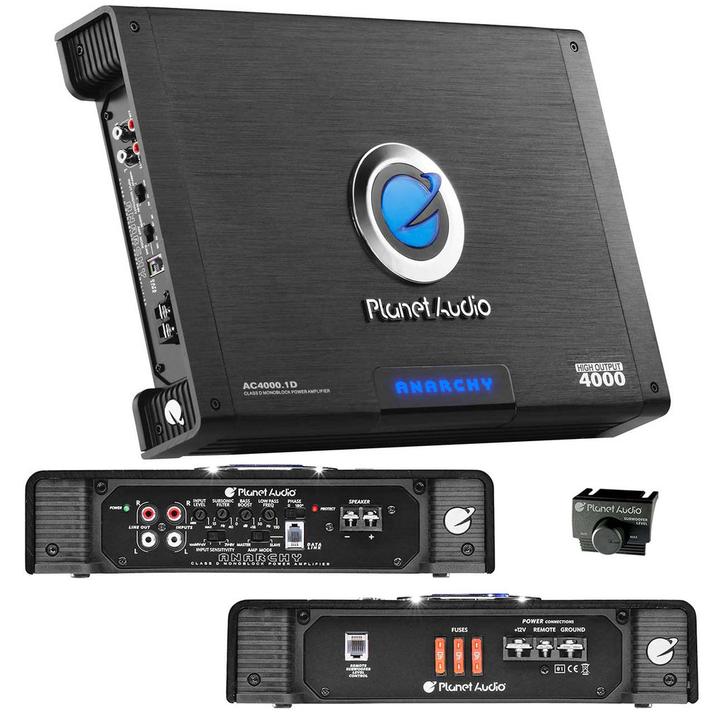 Planet Class D Monoblock Amplifer 4000w Anarchy Series