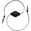 Audiopipe 3.5 To 3.5 Jack Plug 3 Ft Retractable