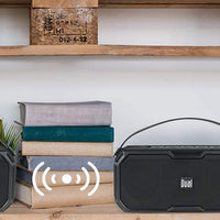 Dual Truwireless Portable Tap-to-pair Technology Bluetooth Speaker - Weather Resistant & Ip67 Rated