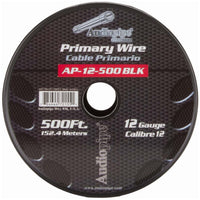 Audiopipe Primary Wire 12-gauge 500 Foot Spool - Black