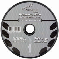 Audiopipe Primary Wire 12-gauge 500 Foot Spool - White