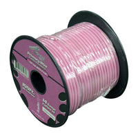 Audiopipe Primary Wire 14-gauge 100 Foot Spool - Pink