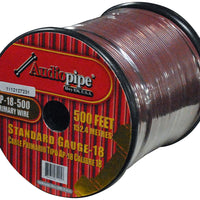 Audiopipe 18 Gauge 500ft Primary Wire Brown