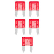 Audiopipe Ast Fuse 10amp 25 Pack Mini Blade; Blister Pack Audiopipe