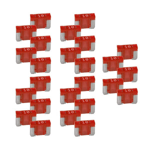 Audiopipe *is-atm-lp-10* Atm 10 Amp Low Profile Mini Fuse (25 Pack)