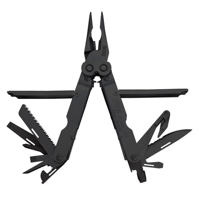 Sog Powerlock Eod Multi-tool With V-cutter And Nylon Sheath (black Oxide)