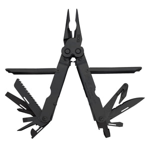 Sog Powerlock Eod Multi-tool With V-cutter And Nylon Sheath (black Oxide)