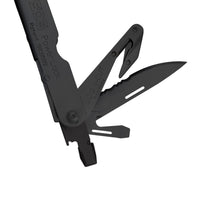 Sog Powerlock Eod Multi-tool With V-cutter And Nylon Sheath (black Oxide)