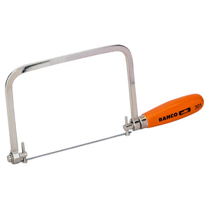 Bahco 6" Coping Saw With Wooden Handle