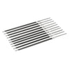 Bahco 6" Double Extra Slim Taper Saw Files Second Cut Unhandled (10-pack)
