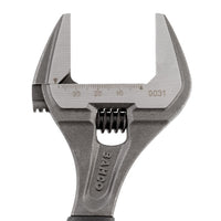 Bahco 6" Ergo™ Central Nut Wide Opening Jaw Adjustable Wrench With Rubber Handle