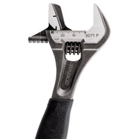 Bahco 10" Ergo™ Rubber Handle Central Nut Adjustable Wrench With Reversible Jaw