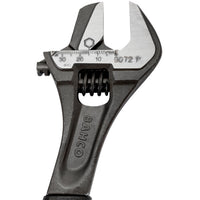 Bahco 10" Ergo™ Rubber Handle Central Nut Adjustable Wrench With Reversible Jaw