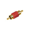 Rca Coupler Male;red; Bullz Audio; 10/bag