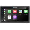 Blaupunkt 7” Double Din Mechless Fixed Face Touchscreen Receiver With Mirrorlink Android Auto/apple