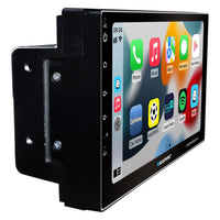 Blaupunkt 7” Double Din Mechless Fixed Face Touchscreen Receiver With Mirrorlink Android Auto/apple