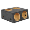 Qpower Quad 12" Sealed Empty Angled Front Woofer Enclosure