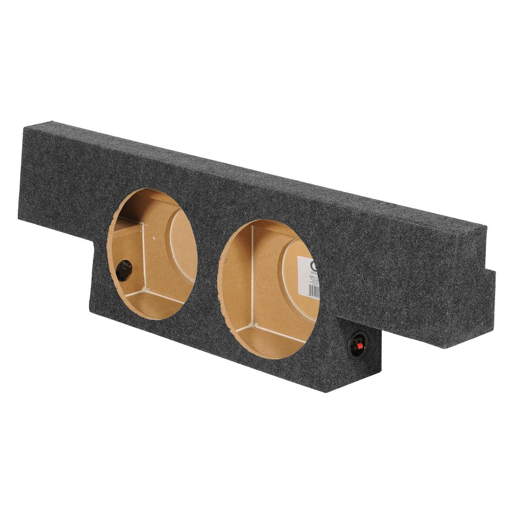 Qpower Gmc/chevy Crew Cab '04-'06 Dual 10" Empty Woofer Box