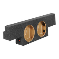 Qpower Gmc/chevy Crew Cab '04-'06 Dual 12" Empty Woofer Box