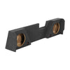Qpower Gmc/chevy Double Cab '14-'24 Dual 12" Empty Woofer Box