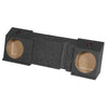 Qpower Chevy Avalanche/cadillac Escalade Ext All Years '02 - '13 Dual 10" Empty Woofer Enclosure