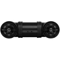 Soundtorm Amplifed Boomtube For Atv 8" Marine Speakers 700w Bluetooth Aux Input