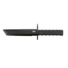 Sog Bar15t Bayonet Fixed Blade Knife 7.1" Black Pvd Tanto Blade Black