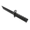 Sog Bar15t Bayonet Fixed Blade Knife 7.1" Black Pvd Tanto Blade Black