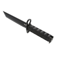 Sog Bar15t Bayonet Fixed Blade Knife 7.1" Black Pvd Tanto Blade Black