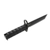 Sog Bar15t Bayonet Fixed Blade Knife 7.1" Black Pvd Tanto Blade Black