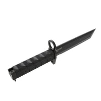 Sog Bar15t Bayonet Fixed Blade Knife 7.1" Black Pvd Tanto Blade Black