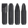 Vessel Insert Bit 5/16" Hex Drive Set For Manual Impact Driver (4-piece)