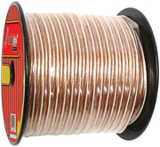 Audiopipe Speaker Wire 10-gauge 300 Foot Spool - Clear Insulation