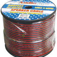 Speaker Cable 16 Ga. 1000' Audiopipe; Red + Black