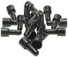 Installation Solutions Long Barrel Crimp Caps 14/22ga. - Black (100 Pack)