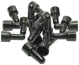 Installation Solutions Long Barrel Crimp Caps 14/22ga. - Black (100 Pack)