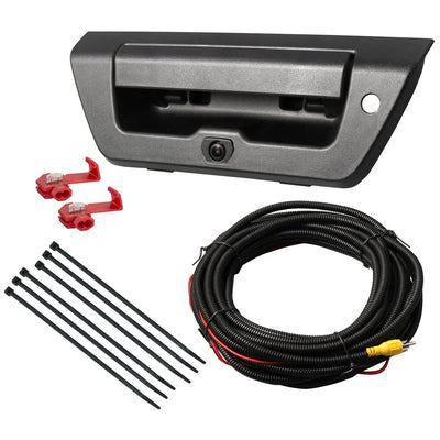 Crux Ford F-150 Tailgate Handle Camera With Moving Parking Guide Lines 2015-2018