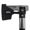 Sog Camp Axe 11.5" Overall Length Grn Handles Molded Nylon Sheath