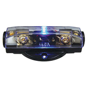 Audiopipe Anl Fuse Holder With Blue Led Status Indicator – Platinum